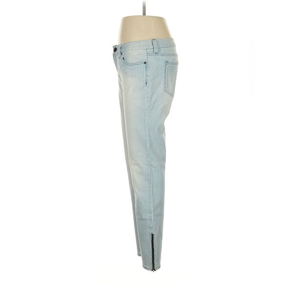 J.Crew Toothpick Stripe Jeans – Size 28 Ankle – NWT - Picture 5 of 7